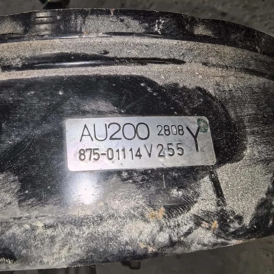 Вакуумный усилитель тормозов с ГТЦ Nissan Primera, OEM 87501114 — фото 3