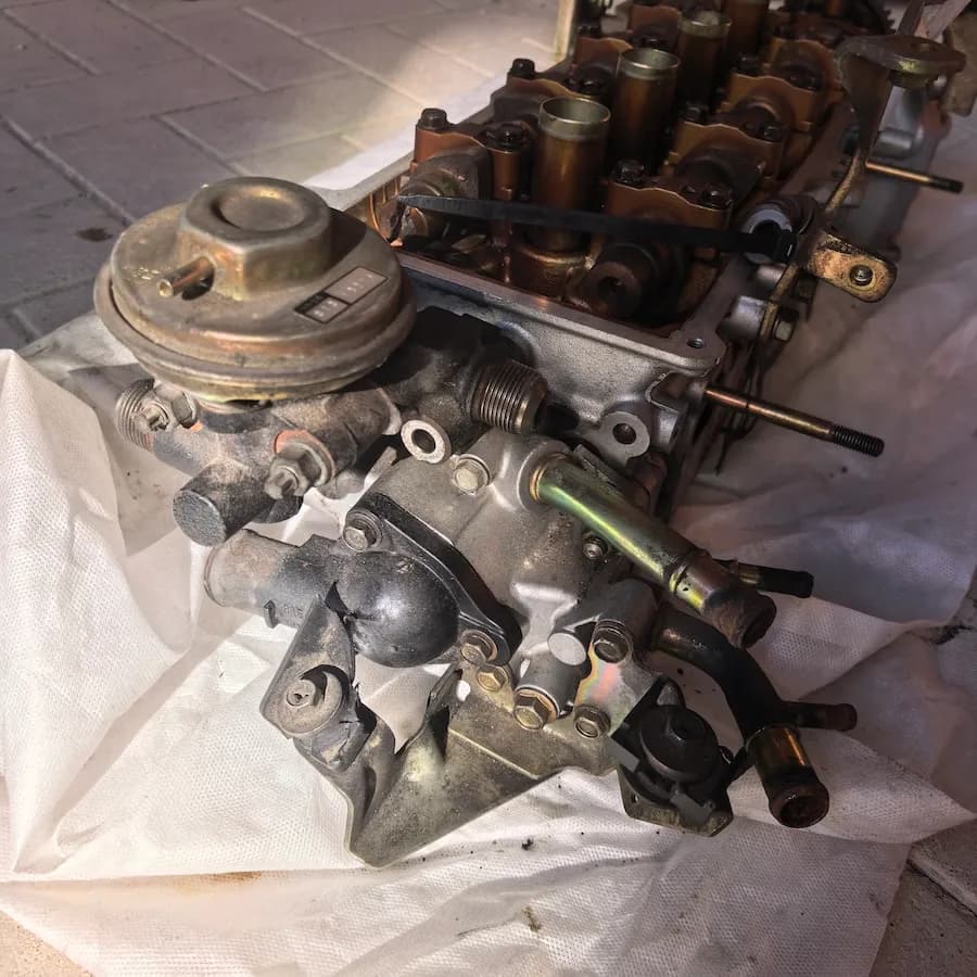 ГБЦ Nissan Sunny, OEM 110406N000 — фото 6